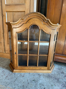 Oak Wall Hanging Cupboard