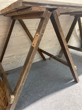 Load image into Gallery viewer, Antique Trestle Table

