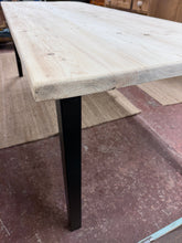 Load image into Gallery viewer, Stripped Planked Table
