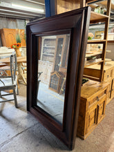 Load image into Gallery viewer, This stunning large chunky mahogany mirror is structurally sound and in overall good condition. There are some marks but nothing too major at all.

Overall Dimensions

106cm wide x 151cm high

DELIVERY AVAILABLE    

For our other items see our website https://fossewayfurniture.co.uk

collection from cv36 or bs36

