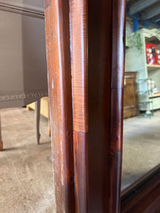 Large Mahogany Mirror