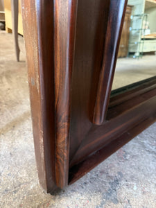 Large Mahogany Mirror