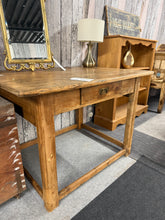 Load image into Gallery viewer, Antique Pine Prep Table
