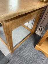 Load image into Gallery viewer, Antique Pine Prep Table
