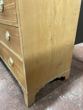 Load image into Gallery viewer, Stripped Mahogany Chest Of Drawers
