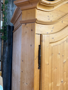 Vintage Pine Wardrobe