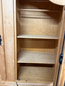 Vintage Pine Wardrobe