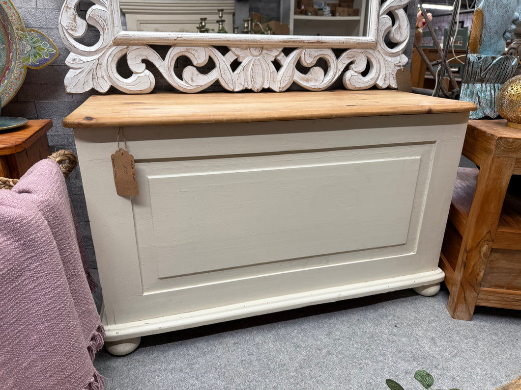 Pine Blanket Box