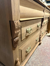 Load image into Gallery viewer, Stripped Mahogany Chest Of Drawers

