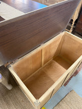 Load image into Gallery viewer, Stripped Oak Blanket Box
