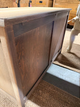 Load image into Gallery viewer, Stripped Oak Blanket Box
