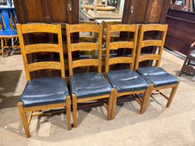 Load image into Gallery viewer, 4 x Oak Chairs
