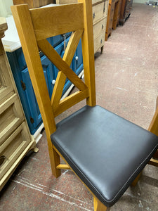 Oak Desk & Chair