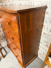Load image into Gallery viewer, Pine Chest Of Drawers
