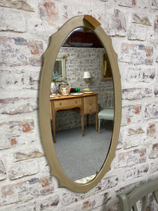 Olive Oval Mirror