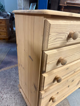 Load image into Gallery viewer, Stripped Pine Chest Of Drawers
