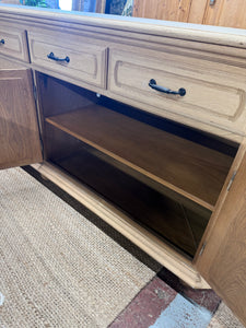 Stripped 7ft Sideboard