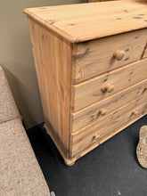 Load image into Gallery viewer, Large Stripped Pine Drawers
