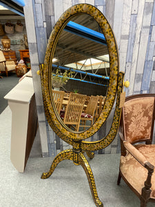 Freestanding Oval Mirror
