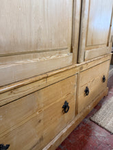 Load image into Gallery viewer, Antique Pine Wardrobe
