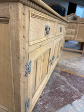 Load image into Gallery viewer, Stripped Oak Sideboard

