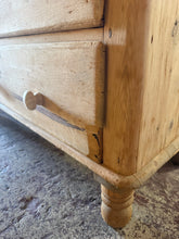 Load image into Gallery viewer, Vintage Pine Chest Of Drawers
