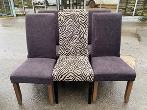 6 x Upholstered Chairs