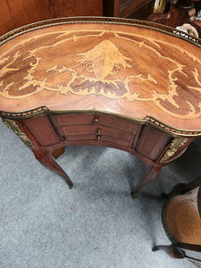 French Kidney Shaped Table