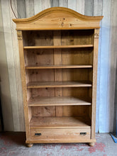 Load image into Gallery viewer, Antique Pine Bookcase
