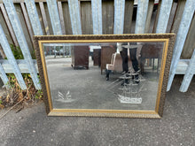 Load image into Gallery viewer, engraved mirror 102cm wide x 71cm high
